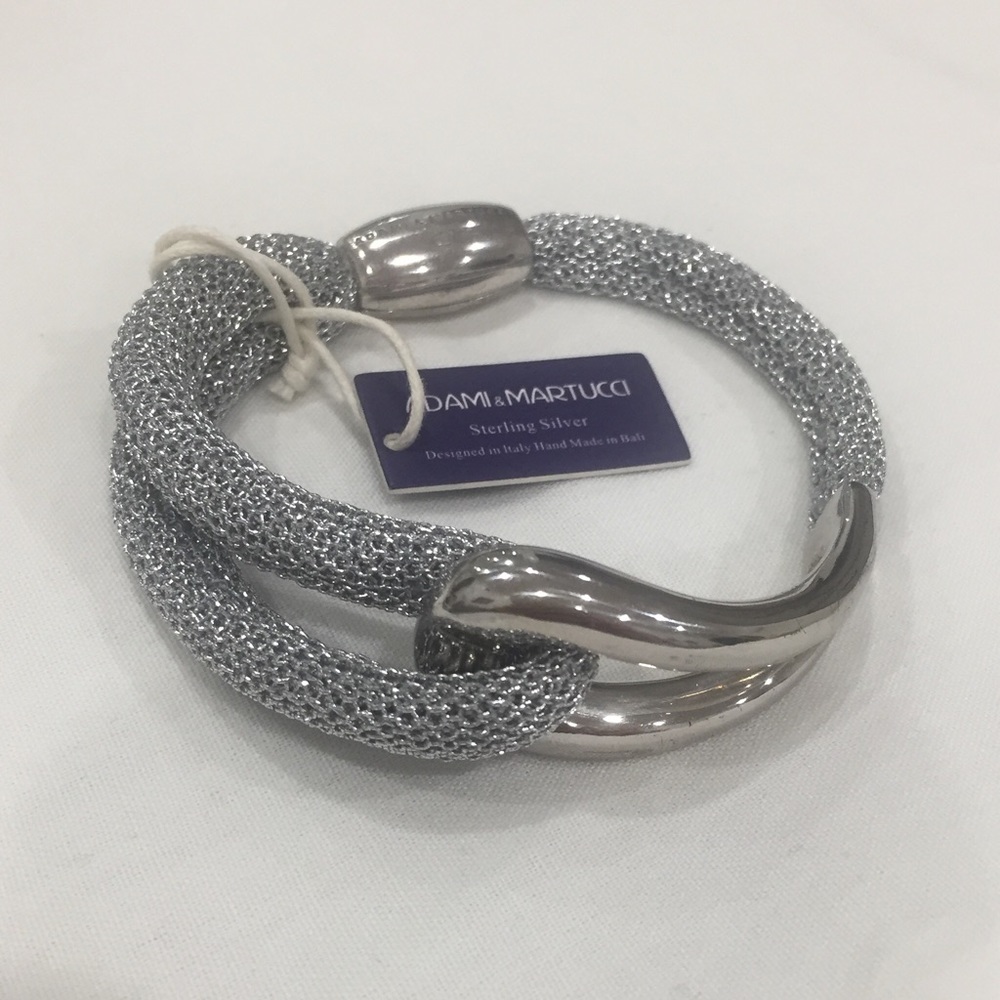 NWT Adami & Martucci sterling silver bracelet